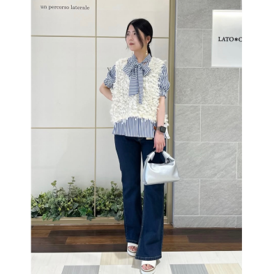 《SALE》大人可愛いレイヤードスタイル✨