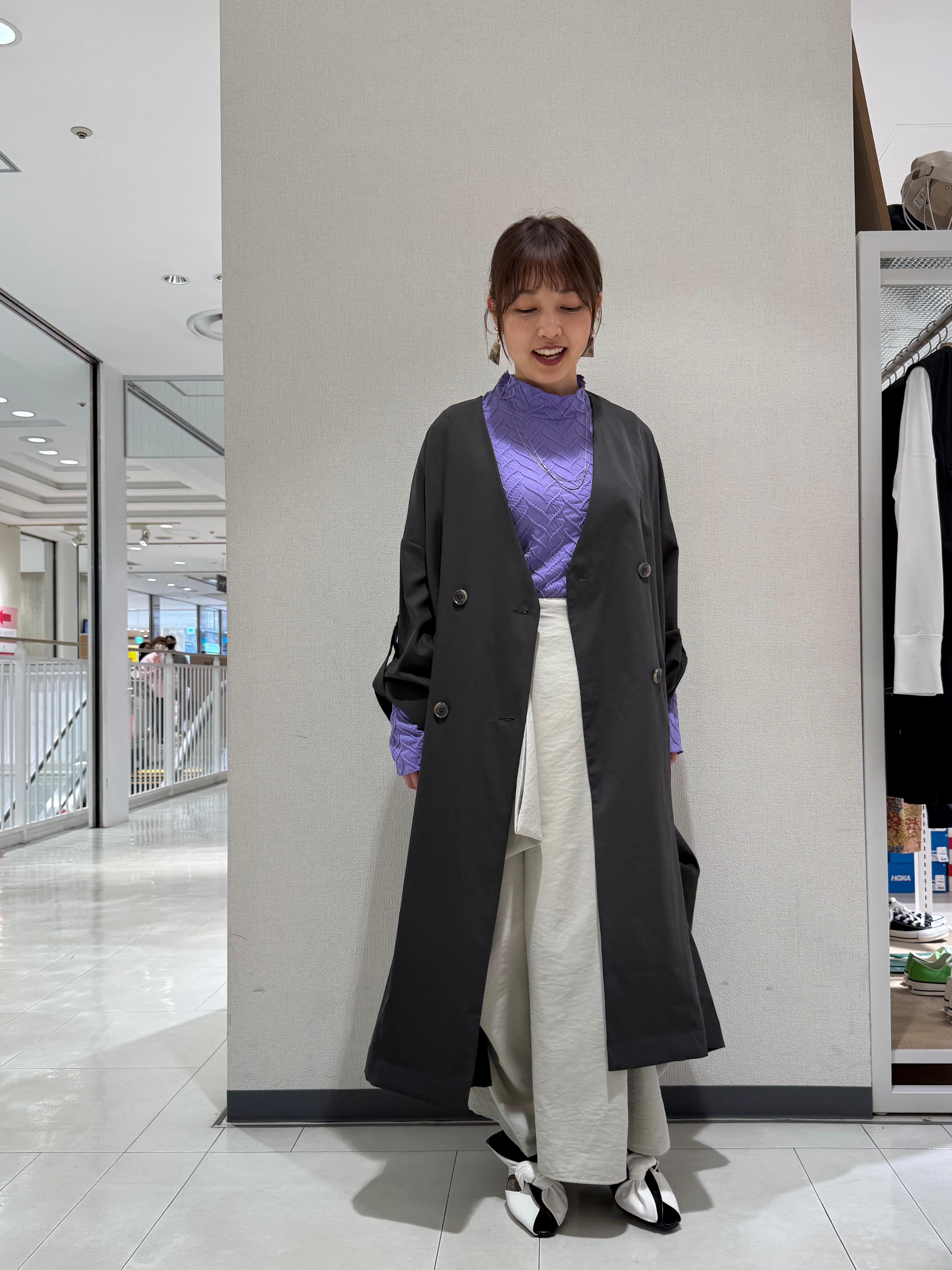 NEW IN💜ダブルブレストビッグコートのご紹介！！ │オズモーシス