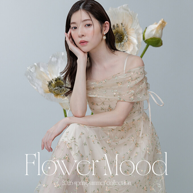 RANDA（ランダ）】軽やかに咲く花を身にまとって “Flower Collection