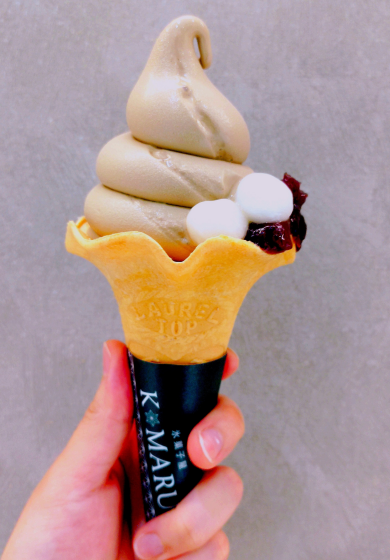 期間限定ほうじ茶ソフト販売！