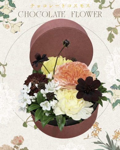 バレンタインフラワーBOX❥特別価格