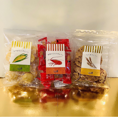 【イチオシ！】当店人気おせんべい🌽🦐🌾