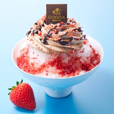 かき氷 チョコレート＆ストロベリー