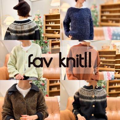今年のニットはこれで決まり!バイヤーがおすすめをご紹介!