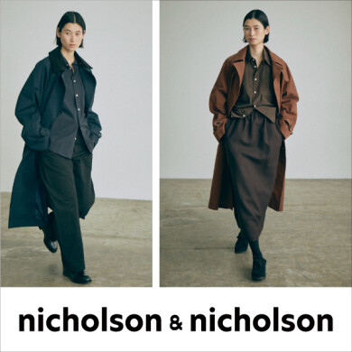 nicholson&nicholson (ニコルソンアンドニコルソン) 9/18(金)~10/4(日)の期間限定