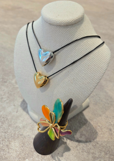 新作のステンレスアクセサリー入荷しました✨