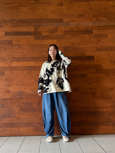 NEW IN🤍ジャガードニットプルオーバーのご紹介！！