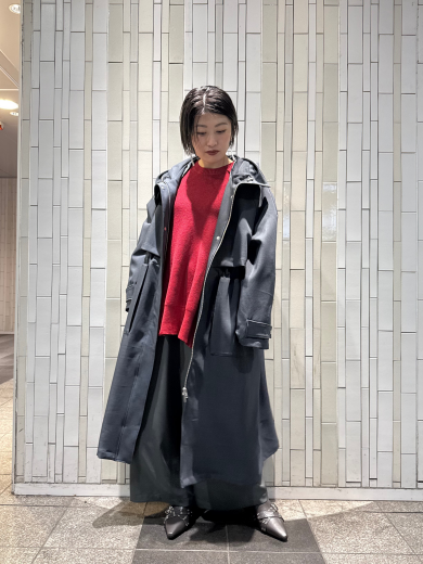 NEW IN❤️イレギュラーヘムロングニットプルオーバーのご紹介！！