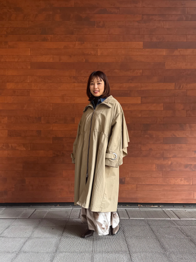 SALE40%OFF❤️🔥❤️🔥バックフレアーライトコートのご紹介!!