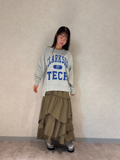 NEW IN🩶プリントビッグプルオーバーのご紹介!!