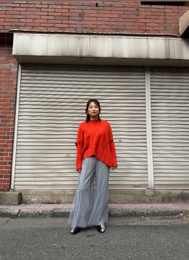 NEW IN🩶チュールレイヤードパンツのご紹介！！