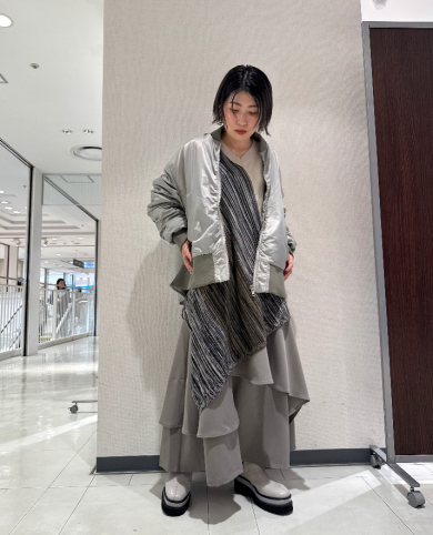 NEW IN🩶ギャザージップブルゾンのご紹介!!