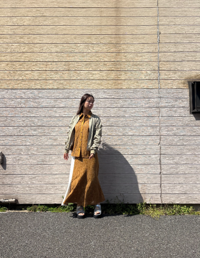 NEW IN🧡レース切替マーメイドスカートのご紹介!!