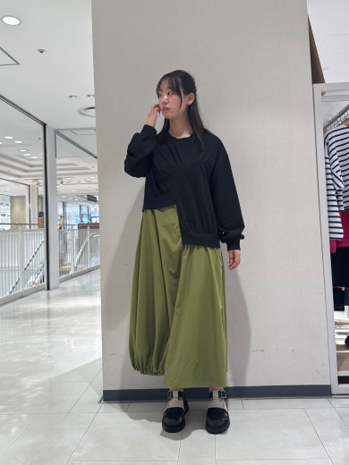 NEW IN🖤切替アシンメトリーワンピースのご紹介！！