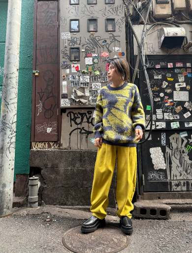 NEW IN💛ジャガードニットプルオーバーのご紹介！！