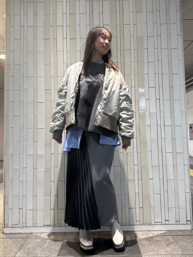 NEW IN🩶ギャザージップブルゾンのご紹介!!