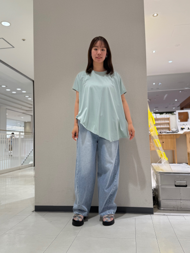 ☆新作☆アシンメトリーフレアーTシャツ