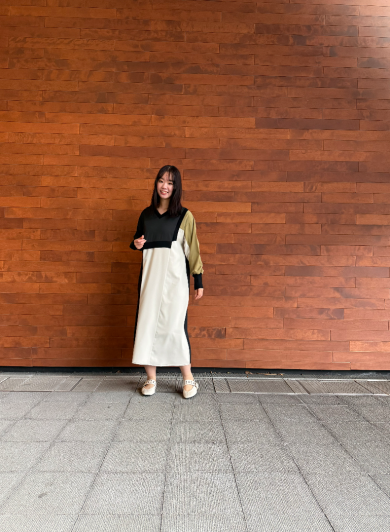 NEW IN🧡2WAY配色切替ワンピースのご紹介！！
