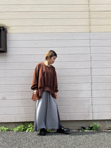 ☆新作☆ギャザープルオーバーのご紹介🤎