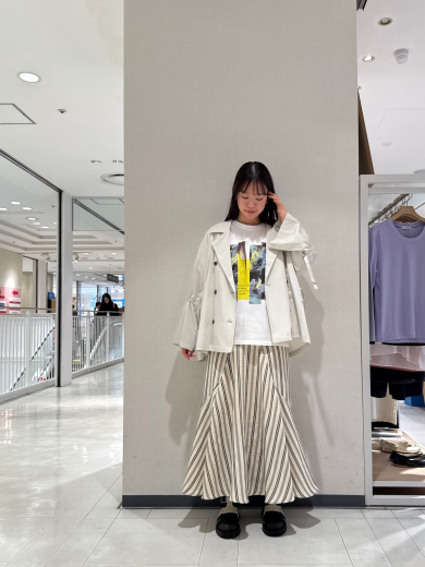 NEW IN🤍ストライプマーメイドスカートのご紹介!!