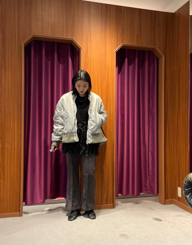 NEW IN🤍ギャザージップブルゾンのご紹介！！