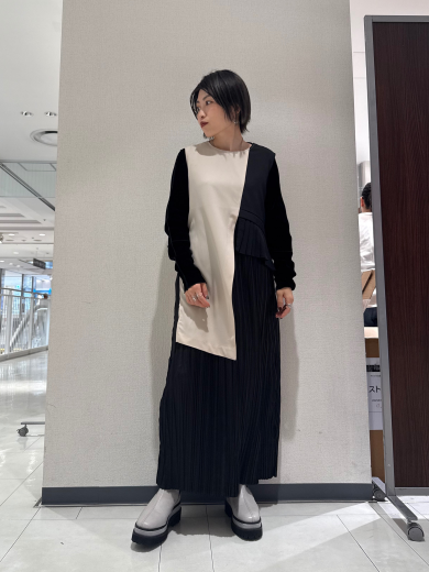 NEW IN🤍2WAYレイヤードプリーツワンピースのご紹介!!