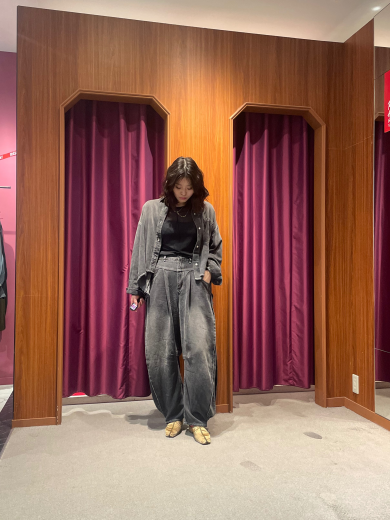 NEW IN🩶セルロースデニムビッグシャツのご紹介！！