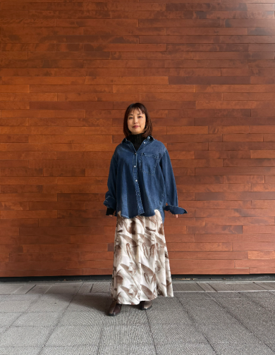 NEW IN💙セルロースデニムバックタックシャツのご紹介!!