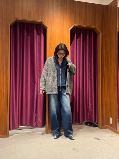 NEW IN🤍Vネックコクーンニットカーディガンのご紹介！！