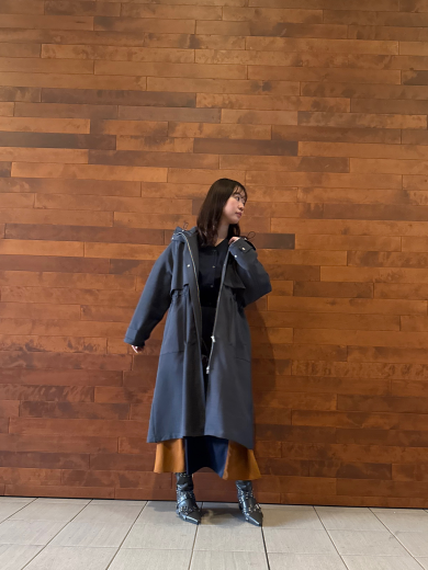 NEW IN💙ライナー付フーデッドコートのご紹介！！