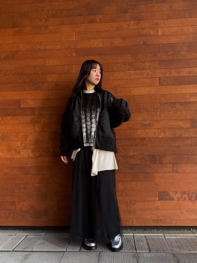 NEW IN🖤ギャザージップブルゾンのご紹介!!