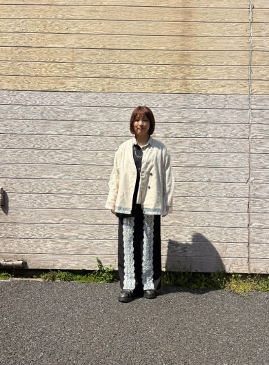 NEW IN🤍レースラインギャザーパンツのご紹介！！