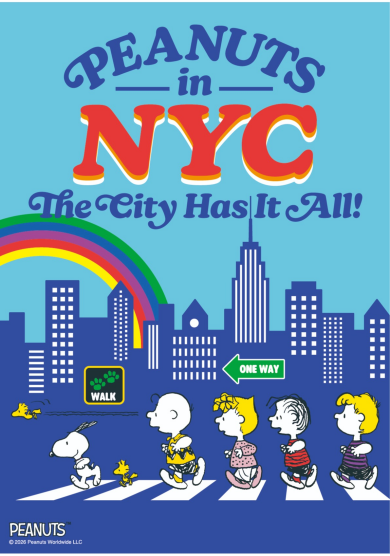 PEANUTS in NYC -The City Has It All!- 