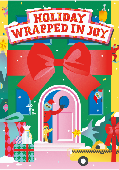 HOLIDAY WRAPPED IN JOY