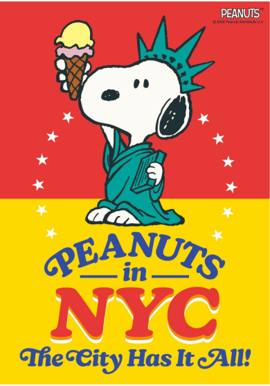 PEANUTS in NYC -The City Has It All!-