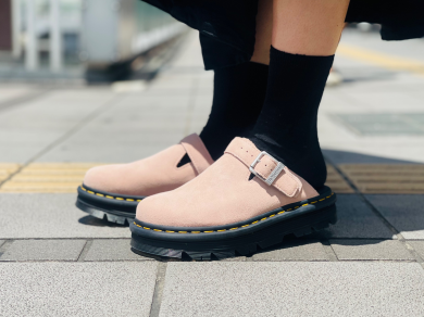 【新作】SS25 ZebZag MULE POWDER PINK