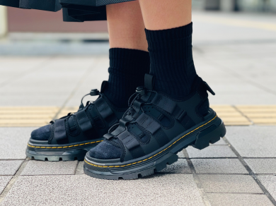 【定番】サンダル　JERICHO BLACK