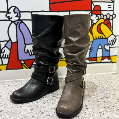【ABC SELECT/2BELTロングブーツ】👢