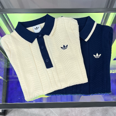 【ADIDAS ウェア/W CABLE CALI TEE POLO】💛💙