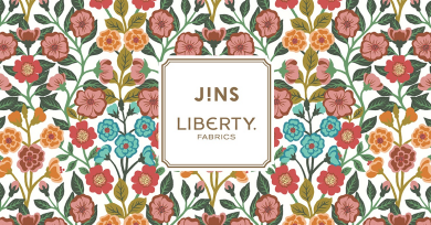 時代を超えて愛される英国リバティ社とJINSのメガネに新柄が追加！