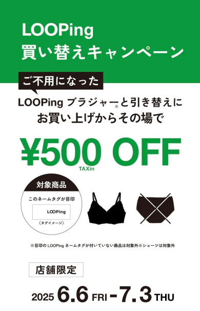 LOOPing買い替えキャンペーン