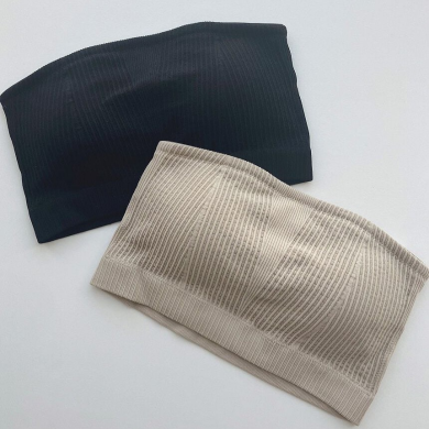 ストラップレスブラ（ノンワイヤーブラ） ベアトップ