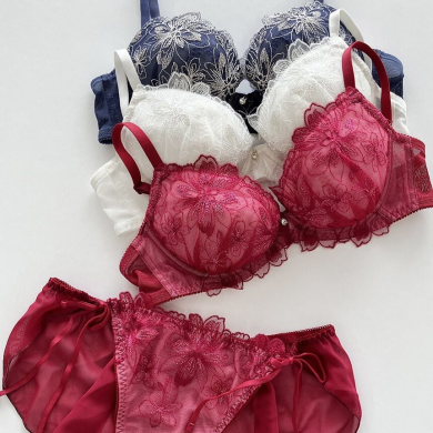 【新作】自然なまるみバストをメイク 3/4カップブラ