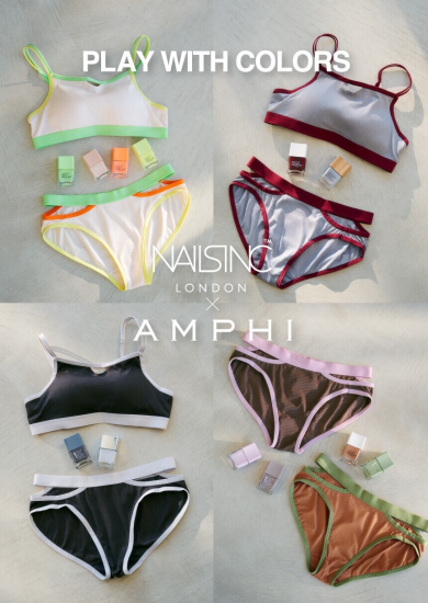 【新作】ＮＡＩＬＳ　ＩＮＣ　×　ＡＭＰＨＩ　バストを寄せて谷間をメイク