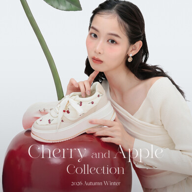 【RANDA(ランダ)】秋の装いに、さりげなく甘い彩りを。 “Cherry and Apple Collection”〈10月16日(金)発売予定〉