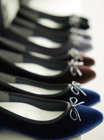 【やわふわ美パンプス】リボンバレエ