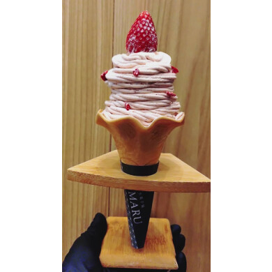 いちごモンブランソフト販売開始🍓