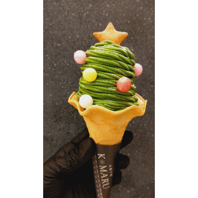 星降る抹茶ツリーソフト🎄