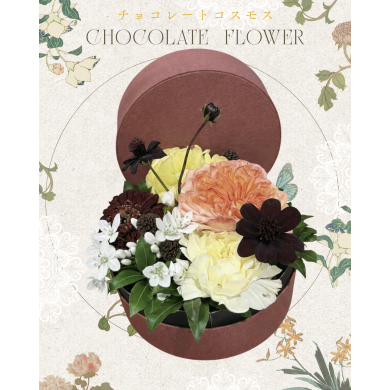 バレンタインフラワーBOX❥特別価格