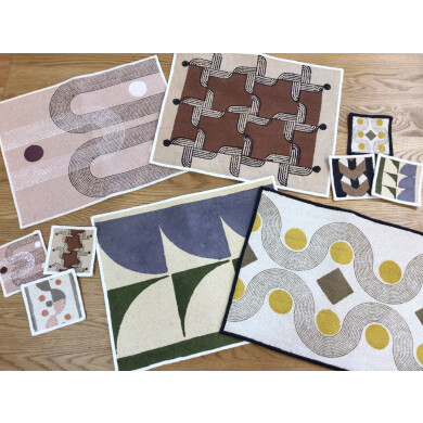 カラフルで可愛い！新作ランチョンとコースターのご紹介♪